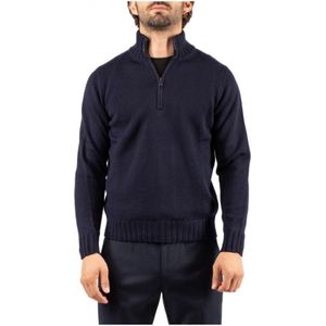 Filippo De Laurentiis, Heren, Truien, Zwart, Maat: 2XL