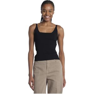 Joseph, Dames, Tops, Zwart, Maat: XS Viscose,