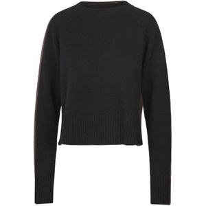 Jucca, Dames, Truien, Zwart, Maat: L Wol,