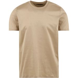 Moorer, Heren, Tops, Bruin, Maat: L Katoen,