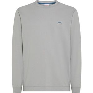 Sun68, Heren, Truien, Grijs, Maat: 2XL Katoen,