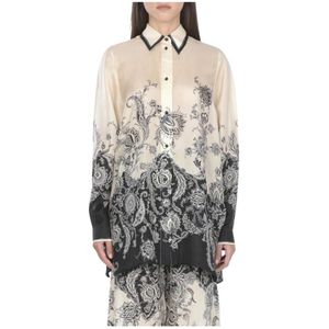 Zimmermann, Dames, Blouses & Shirts, Veelkleurig, Maat: XS Tweed,