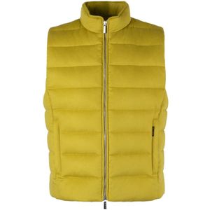 Moorer, Heren, Jassen, Geel, Maat: XL Kasjmier,