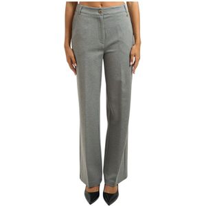 YES Zee, Dames, Broeken, Grijs, Maat: XS