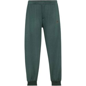 Lanvin, Heren, Broeken, Groen, Maat: XS Wol,