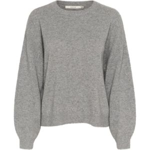 Gestuz, Dames, Truien, Grijs, Maat: XS Kasjmier,