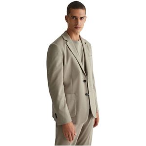 Liu Jo, Heren, Jassen, Beige, Maat: XS Poliester,