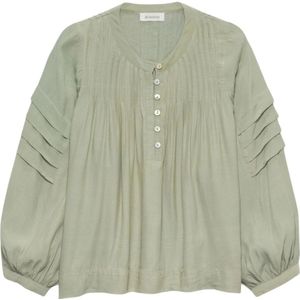 Alchemist, Dames, Blouses & Shirts, Beige, Maat: 2XL Viscose,