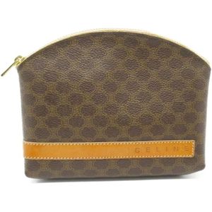 Celine Vintage, Dames, Pre-owned, Bruin, Maat: ONE Size