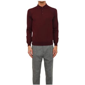 Paolo Pecora, Heren, Truien, Rood, Maat: S Wol,