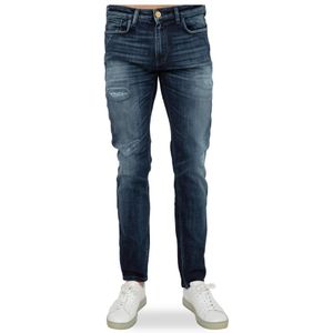 Emporio Armani, Heren, Jeans, Blauw, Maat: W34 Denim,