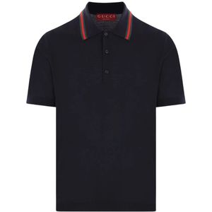 Gucci, Heren, Tops, Zwart, Maat: S Wol,