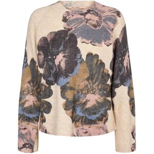 RUE de Femme, Dames, Truien, Veelkleurig, Maat: M Wol,