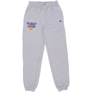 New Era, Heren, Broeken, Grijs, Maat: S Katoen,