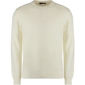 Moorer, Heren, Truien, Wit, Maat: 2XL Kasjmier,