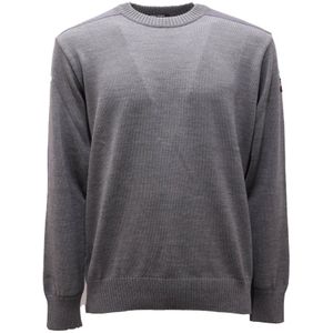 Paul & Shark, Heren, Truien, Grijs, Maat: S Wol,