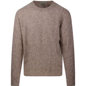 Officine Générale, Heren, Truien, Beige, Maat: S Zijde,