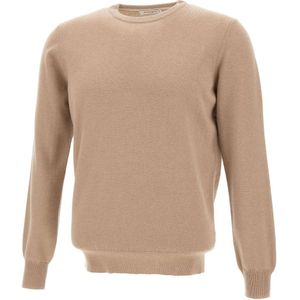 Kangra, Heren, Truien, Beige, Maat: M Wol,