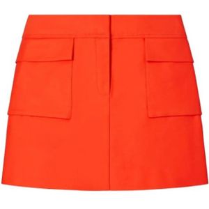 Tory Burch, Dames, Rokken, Rood, Maat: S