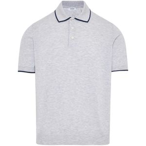 Gran Sasso, Heren, Tops, Grijs, Maat: M Katoen,