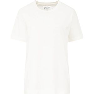 Maison Margiela, Heren, Tops, Wit, Maat: M Katoen,