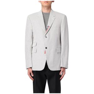 Thom Browne, Heren, Sport, Grijs, Maat: M Katoen,