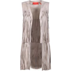 Wild Cashmere, Dames, Jassen, Beige, Maat: XS Leer,