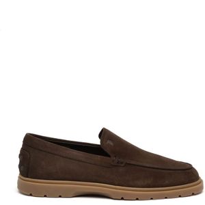 Tod's, Heren, Schoenen, Bruin, Maat: 40 1/2 EU Suède,