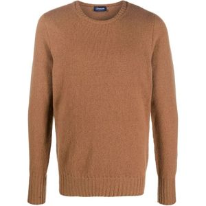 Drumohr, Heren, Truien, Bruin, Maat: 3XL