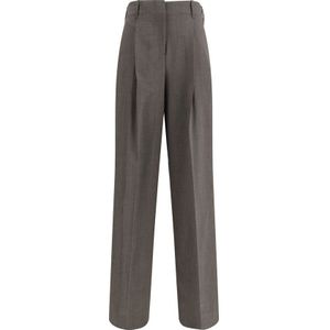 P.a.r.o.s.h., Dames, Broeken, Grijs, Maat: XS Wol,