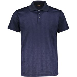 Moorer, Heren, Tops, Blauw, Maat: 3XL Katoen,