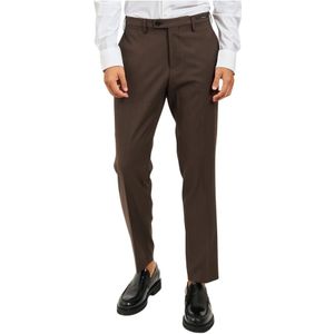 Michael Coal, Heren, Broeken, Bruin, Maat: W36 Katoen,