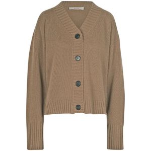 Jucca, Dames, Truien, Bruin, Maat: S