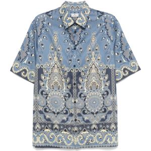 Etro, Heren, Overhemden, Veelkleurig, Maat: S Katoen,