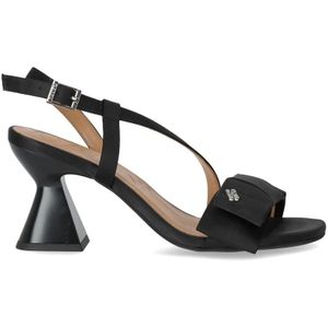 Ganni, Dames, Schoenen, Zwart, Maat: 37 EU Satijn,