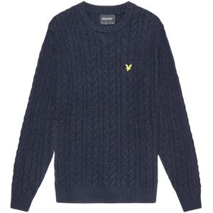 Lyle & Scott, Heren, Truien, Blauw, Maat: 2XL