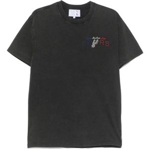 Maison Labiche, Heren, Tops, Zwart, Maat: M