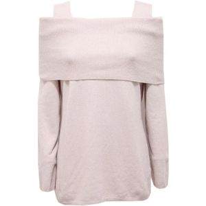 Kangra, Dames, Truien, Beige, Maat: L Wol,