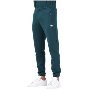 Adidas Originals - Groene Sportieve Essentials Broek - Heren - Blauw