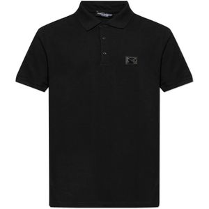 Dolce & Gabbana, Heren, Tops, Zwart, Maat: M Katoen,