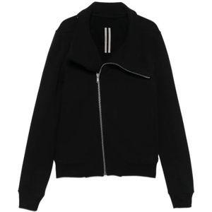 Rick Owens, Heren, Sweatshirts & Hoodies, Zwart, Maat: L Katoen,