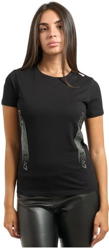 EA7 Emporio Armani - Train Logo Series - T-shirt - Korte Mouwen