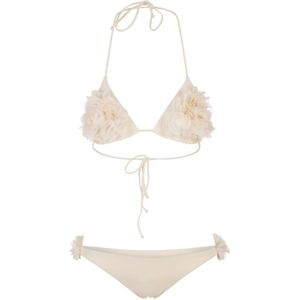 La Revêche, Dames, Badkleding, Wit, Maat: S Polyamide,