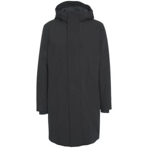 Save The Duck, Heren, Mantels, Zwart, Maat: 2XL Leer,