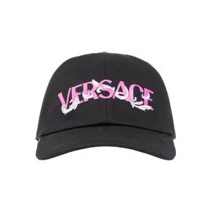 Versace Baseballpet , Black , unisex , Maat: 59 CM