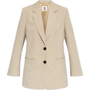 By Malene Birger, Dames, Jassen, Beige, Maat: S Viscose,