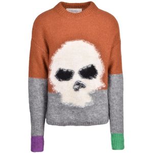 Erl, Heren, Truien, Veelkleurig, Maat: L Wol,