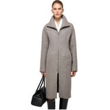 Vsp, Dames, Mantels, Grijs, Maat: XS Wol,