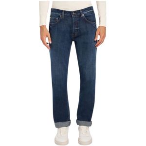 Dondup, Heren, Jeans, Blauw, Maat: W31 Denim,
