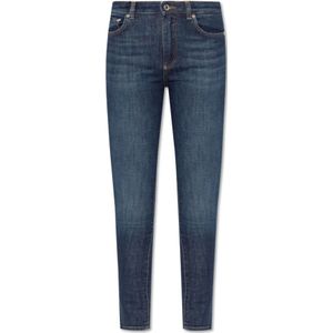 Dolce & Gabbana, Dames, Jeans, Blauw, Maat: 3XS Denim,